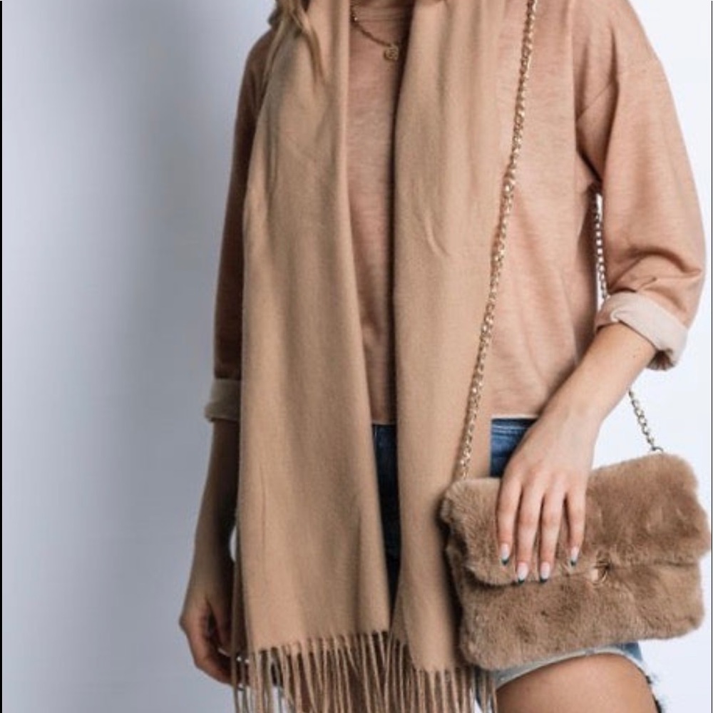 Beige Scarf